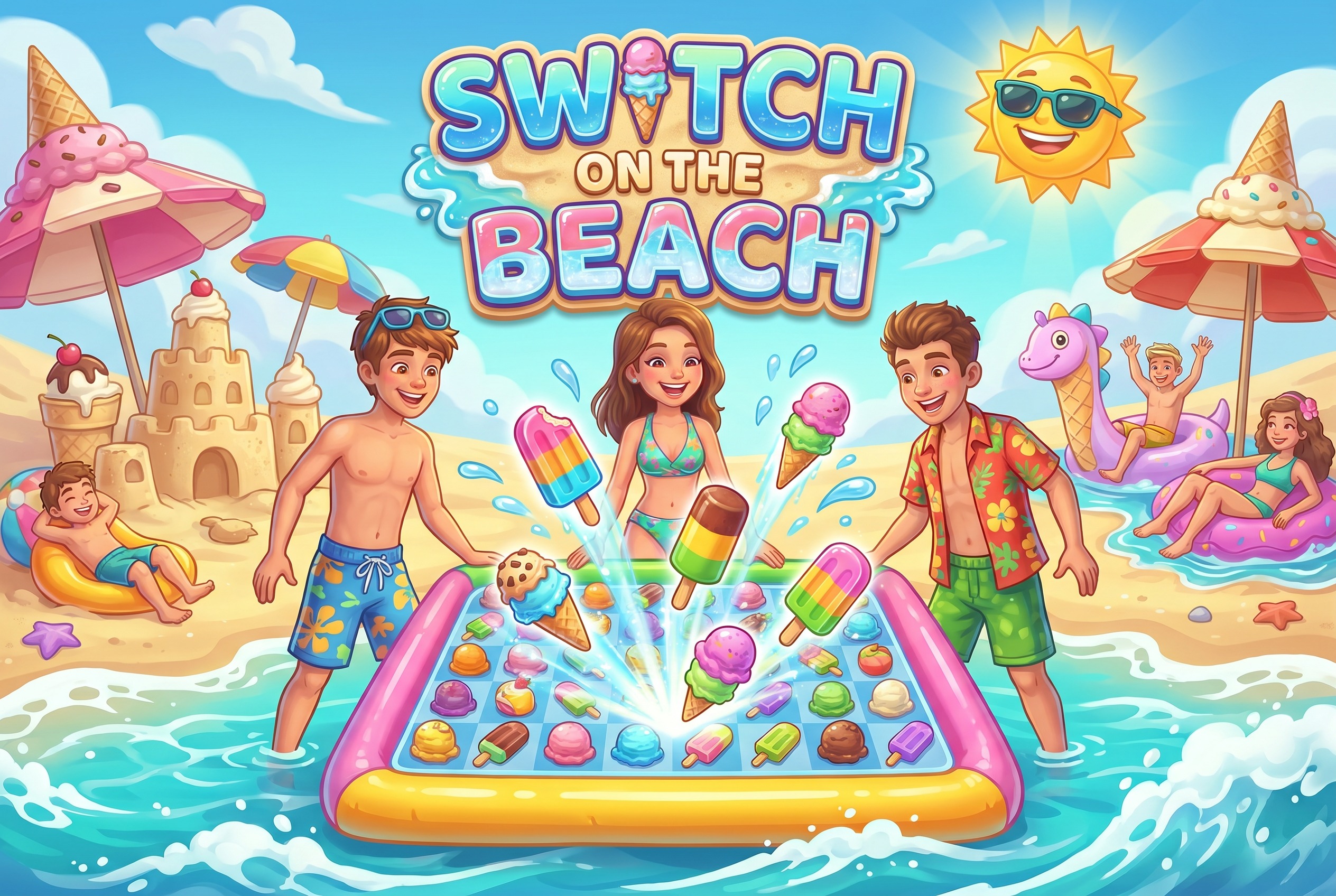 Switch on the Beach cover
