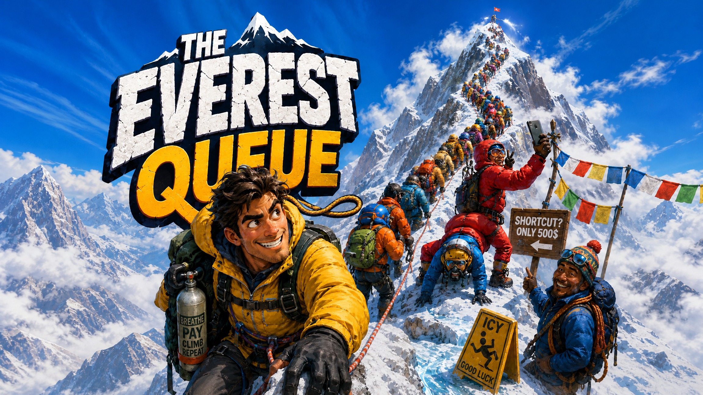 The Everest Queue cover